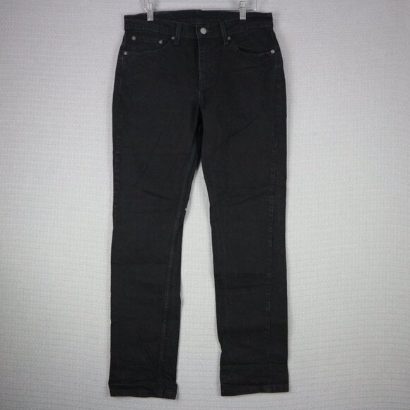 Levi's 511 Black Denim Modern Slim Jeans 32x32 - Picture 2 of 7